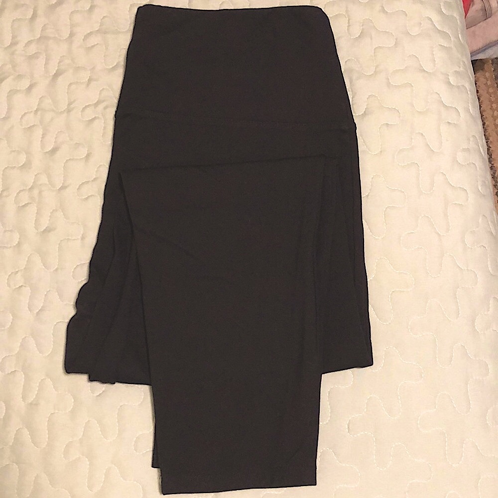 Jones & Co Jones New York size 1X Black stretch skinny knit type pant